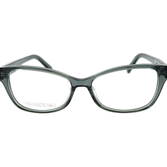 Swarovski SK5430 Womens Plastic Eyeglass Frame 020 Grey 53-15 main image 4